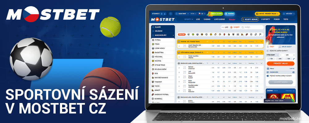 Mostbet online sázky pro sázkaře v České republice