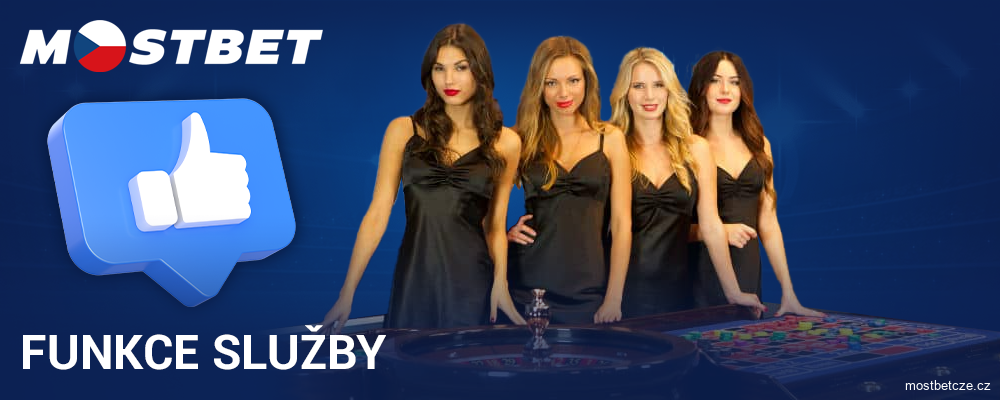 Hrajte s krupiérem v Mostbet CZ